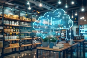 Smart Retail Store with Cloud Connected Inventory